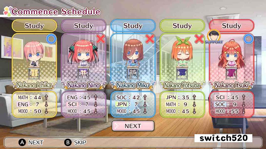 【美版】五等分的新娘夏日回忆 游戏截图3