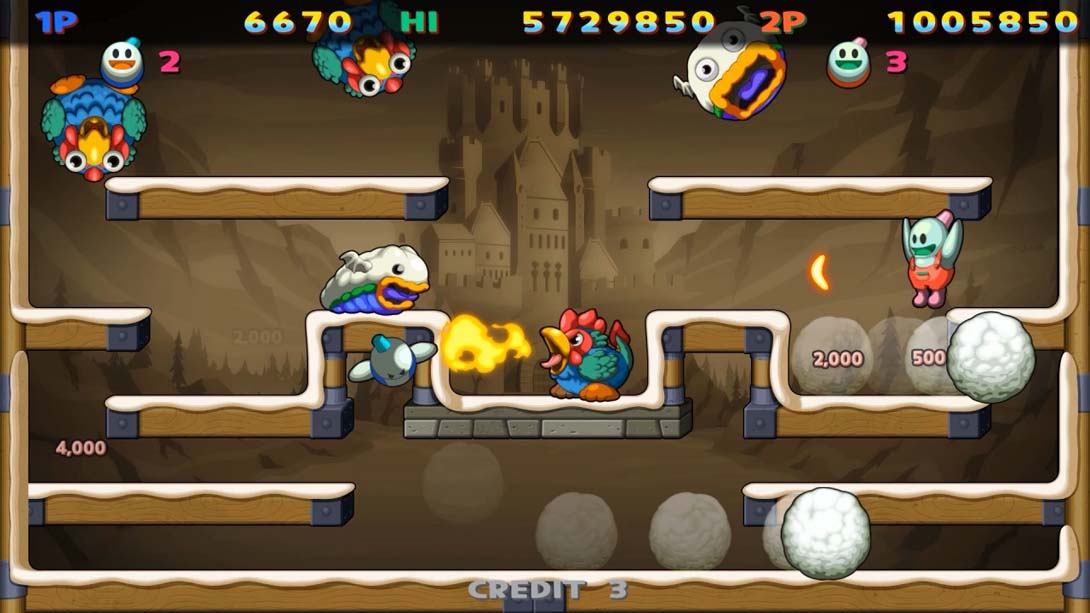 雪人兄弟特别版金手指截图3