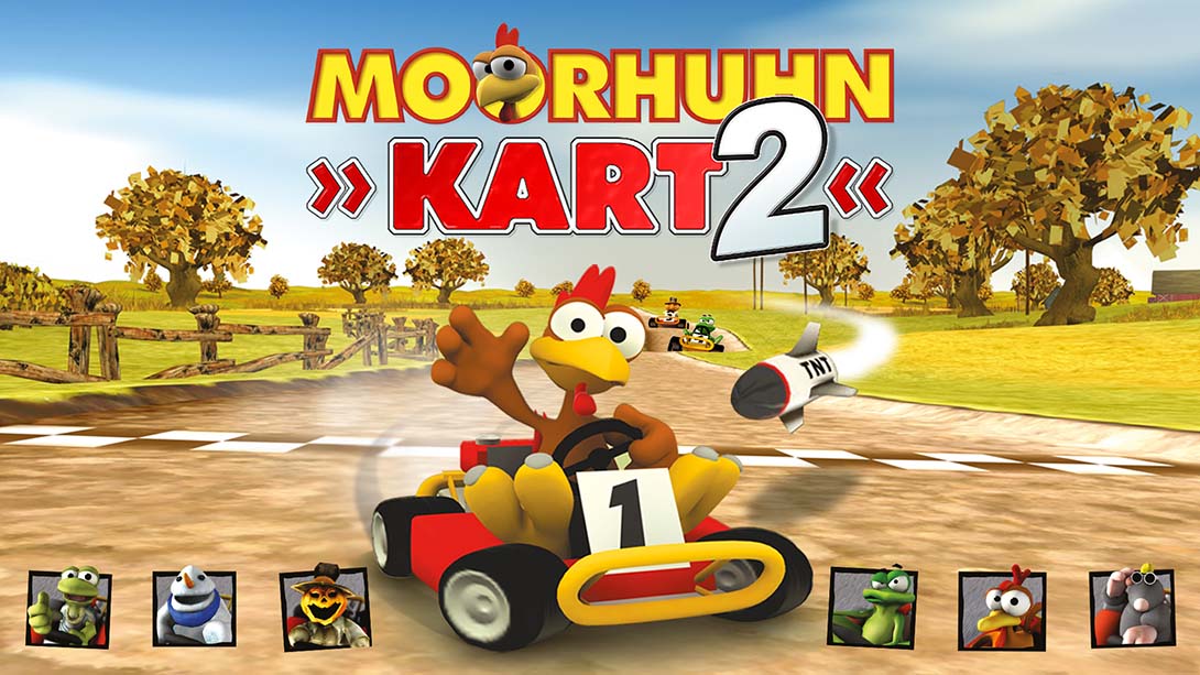 怪鸡卡丁赛2 Moorhuhn Kart 2 英语_0