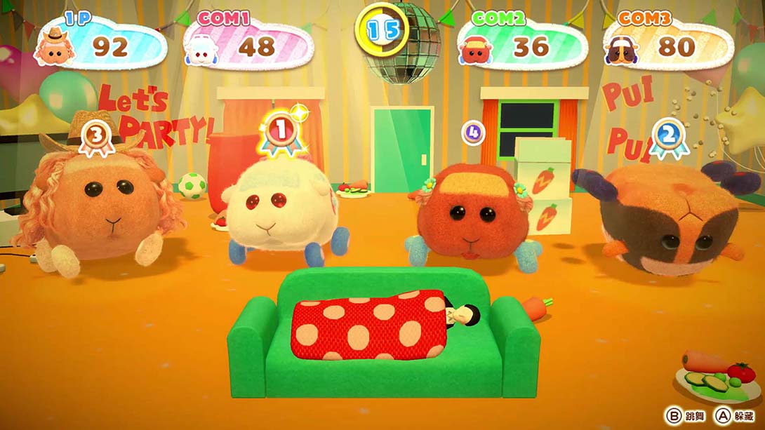 【港版】PUI PUI 天竺鼠车车 一起来！天竺鼠车车派对！ 中文_1