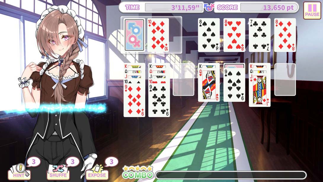 【美版】克朗代克纸牌 Otoko Cross: Pretty Boys Klondike Solitaire 英语_5
