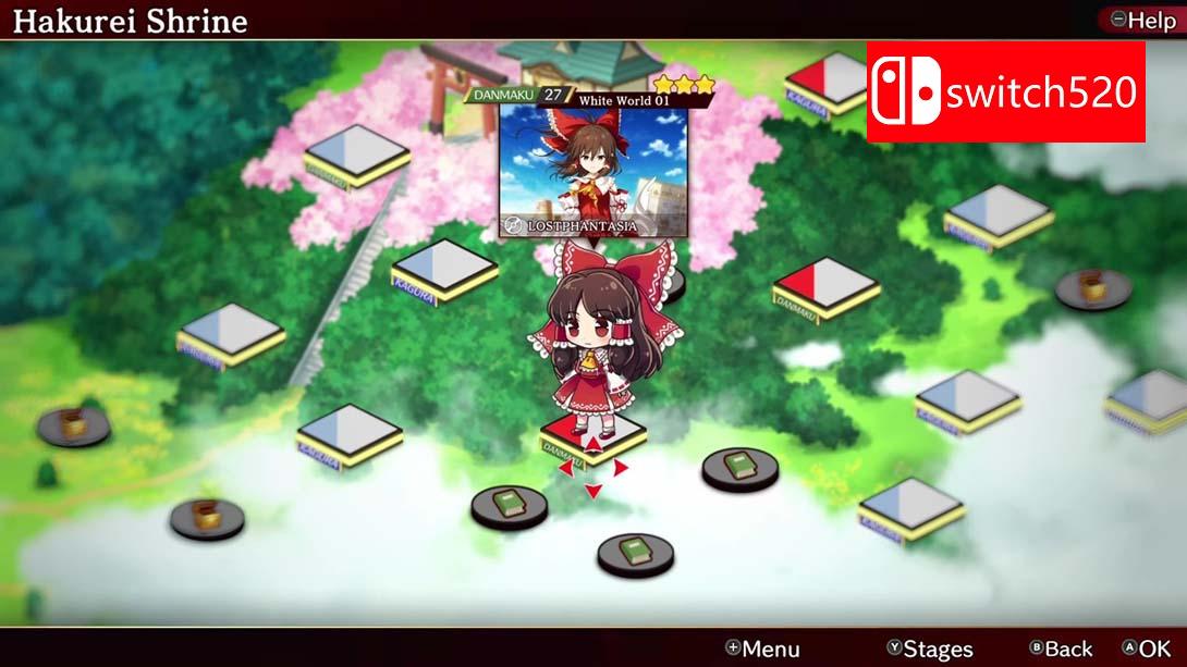 【美版】东方弹幕神乐 失落幻想 游戏截图4