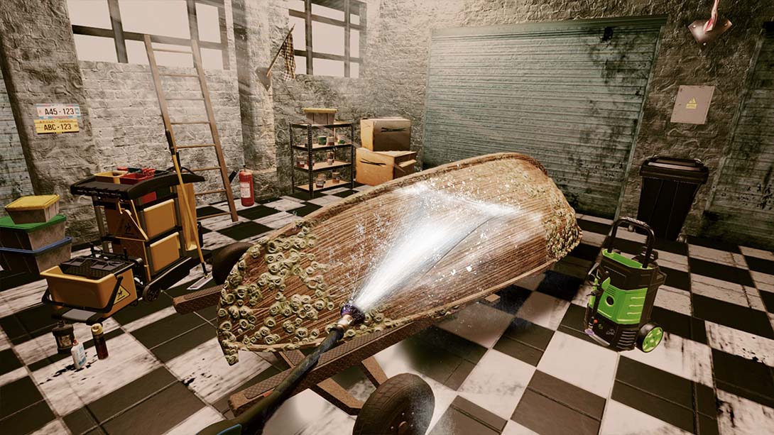 【美版】清洗模拟器-清洁车库 Wash Simulator - Clean Garage, House, Cars Business Tycoons 英语_1