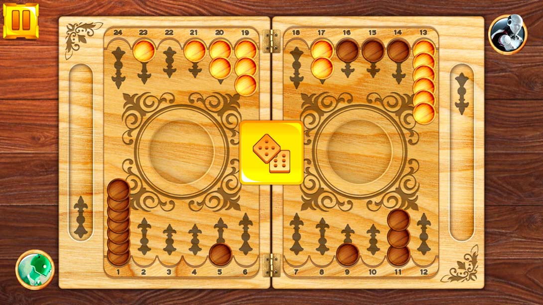 【美版】Backgammon: Board Game Puzzle 英语_6
