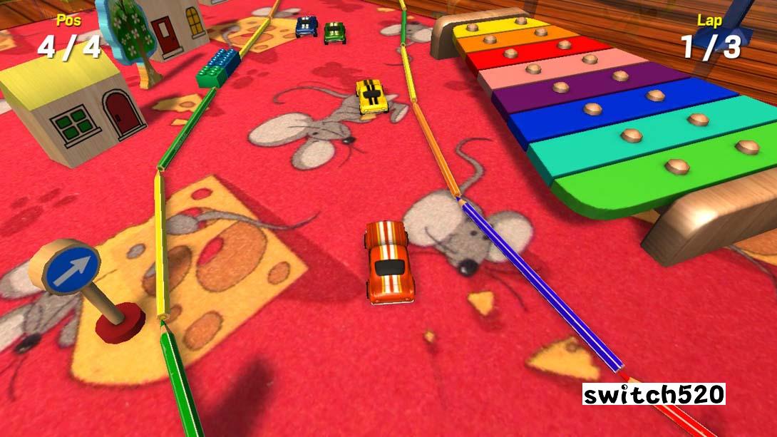 【美版】游戏室赛车 Playroom Racer 英语_1