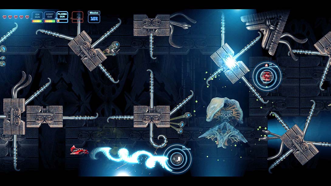 【美版】2D太空射击游戏 REMOTE LIFE 英语_3