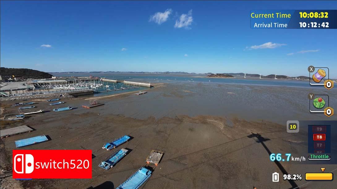 【美版】韩国无人机飞行游览 济扶岛