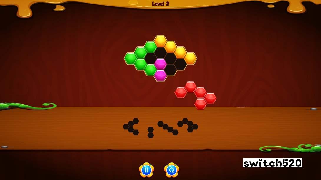 【美版】六边形拼图块 Hexa Puzzle Block 英语_5