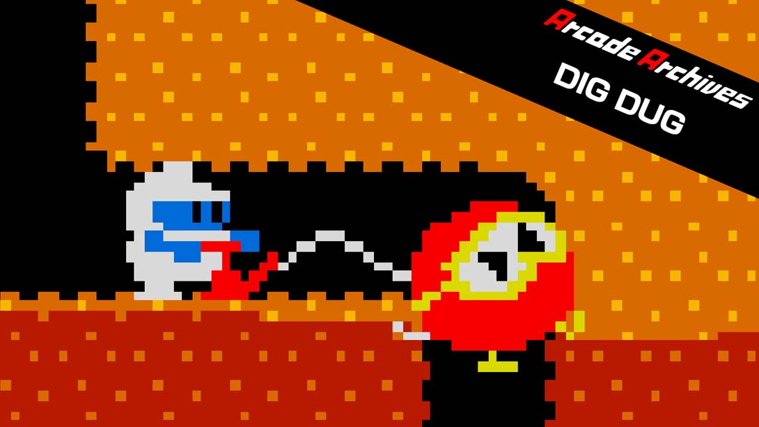 【美版】Arcade Archives DIG DUG 英语_0