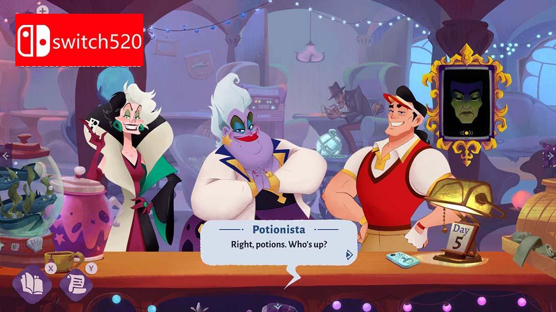 【美版】迪士尼恶棍 诅咒咖啡馆 .Disney Villains Cursed Café 英语_1