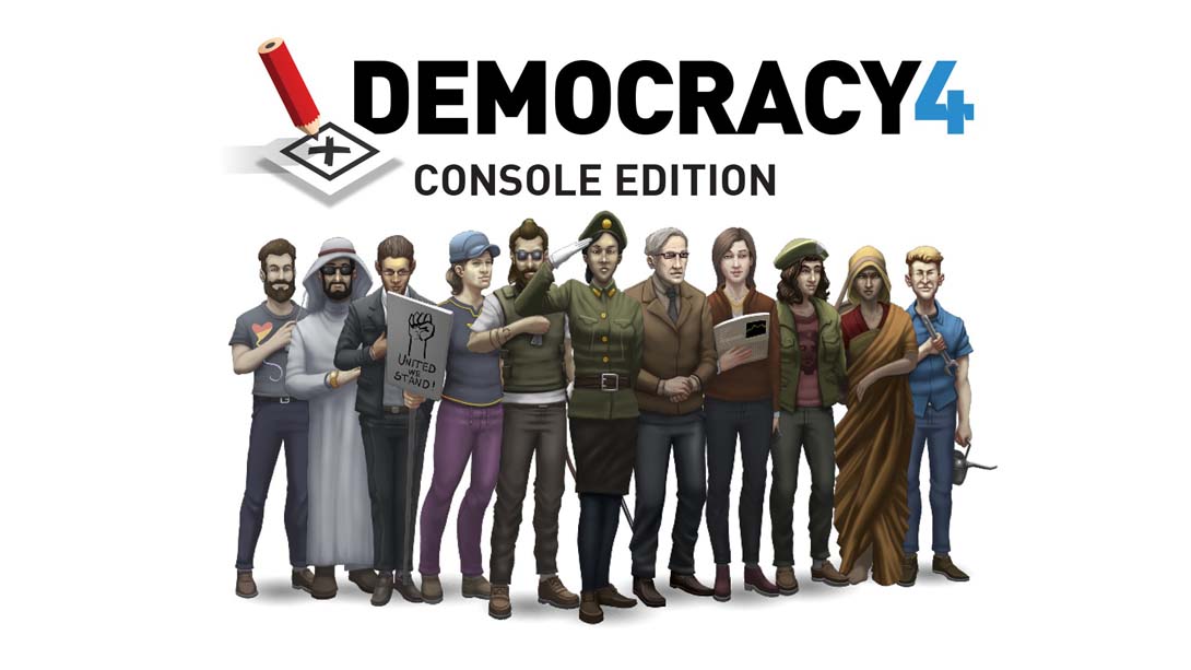 【美版】民主制度4 .Democracy 4 Console Edition 中文_0