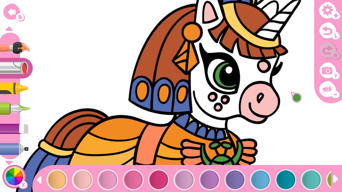 【美版】我可爱的独角兽涂色书 My Cute Unicorns - Coloring Book 中文_6
