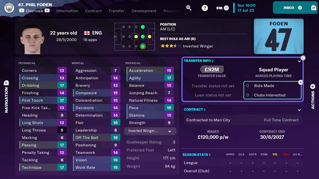 【美版】足球经理 2023 Football Manager 2023 Touch 英语_5