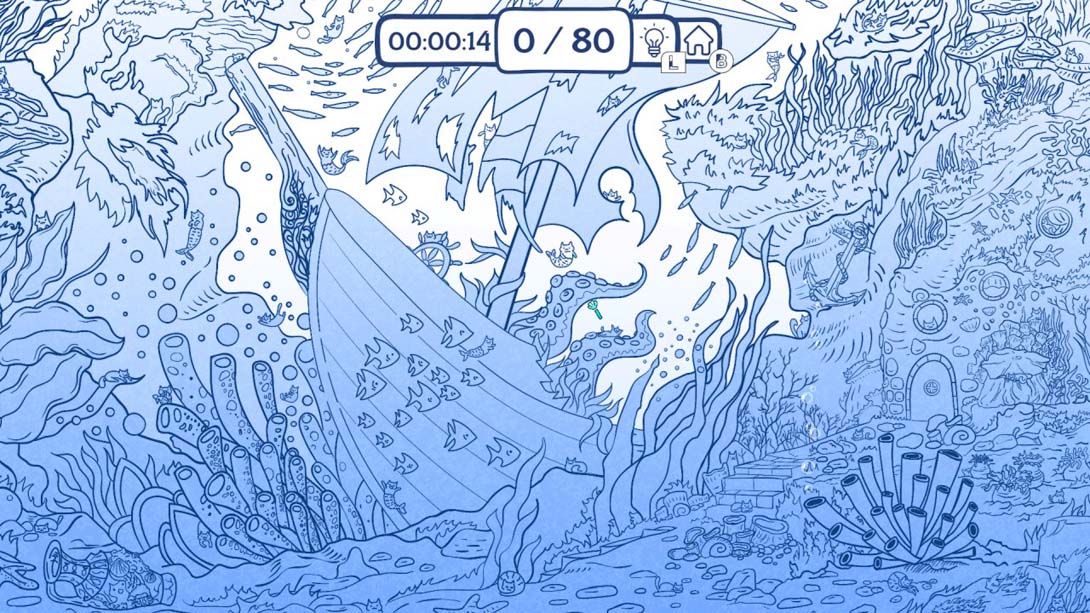 【美版】猫咪拜访海底世界 .Cats Visiting Underwater World 中文_2