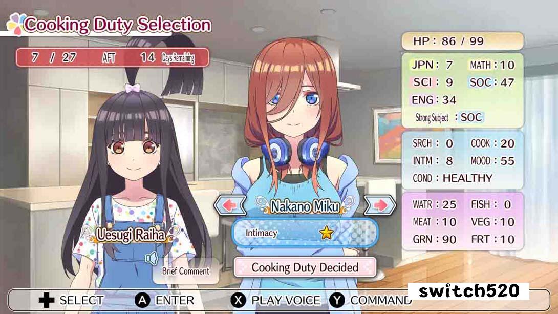 【美版】五等分的新娘夏日回忆 游戏截图7