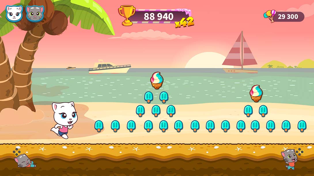 汤姆猫糖果跑酷游戏截图6