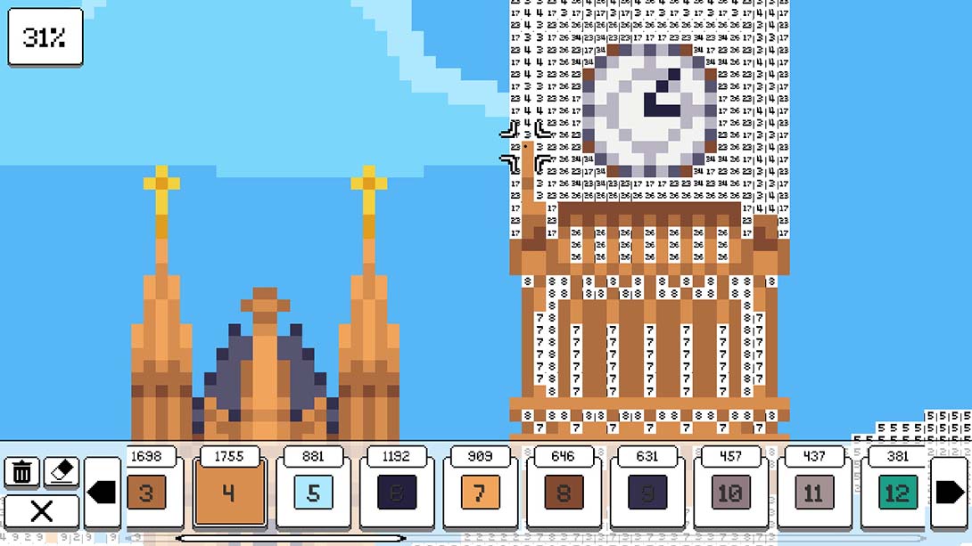 【美版】像素填色:集合1 Coloring Pixels: Collection 1 中文_2