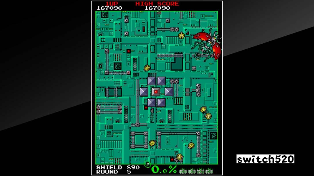 【美版】街机档案:异形天蚕变 .Arcade Archives VOLFIED 英语_5