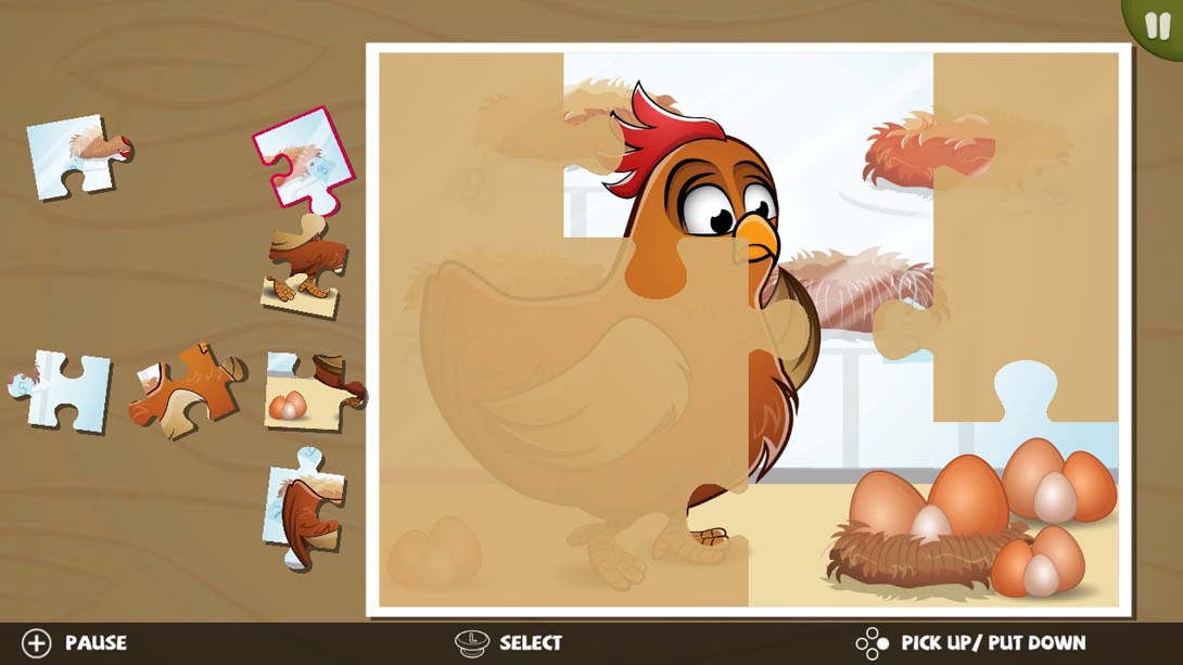 儿童：农场拼图 Kids: Farm Puzzle 英语_6