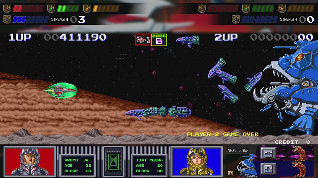 大流士飞行射击合辑 Darius Cozmic Collection 英语_2