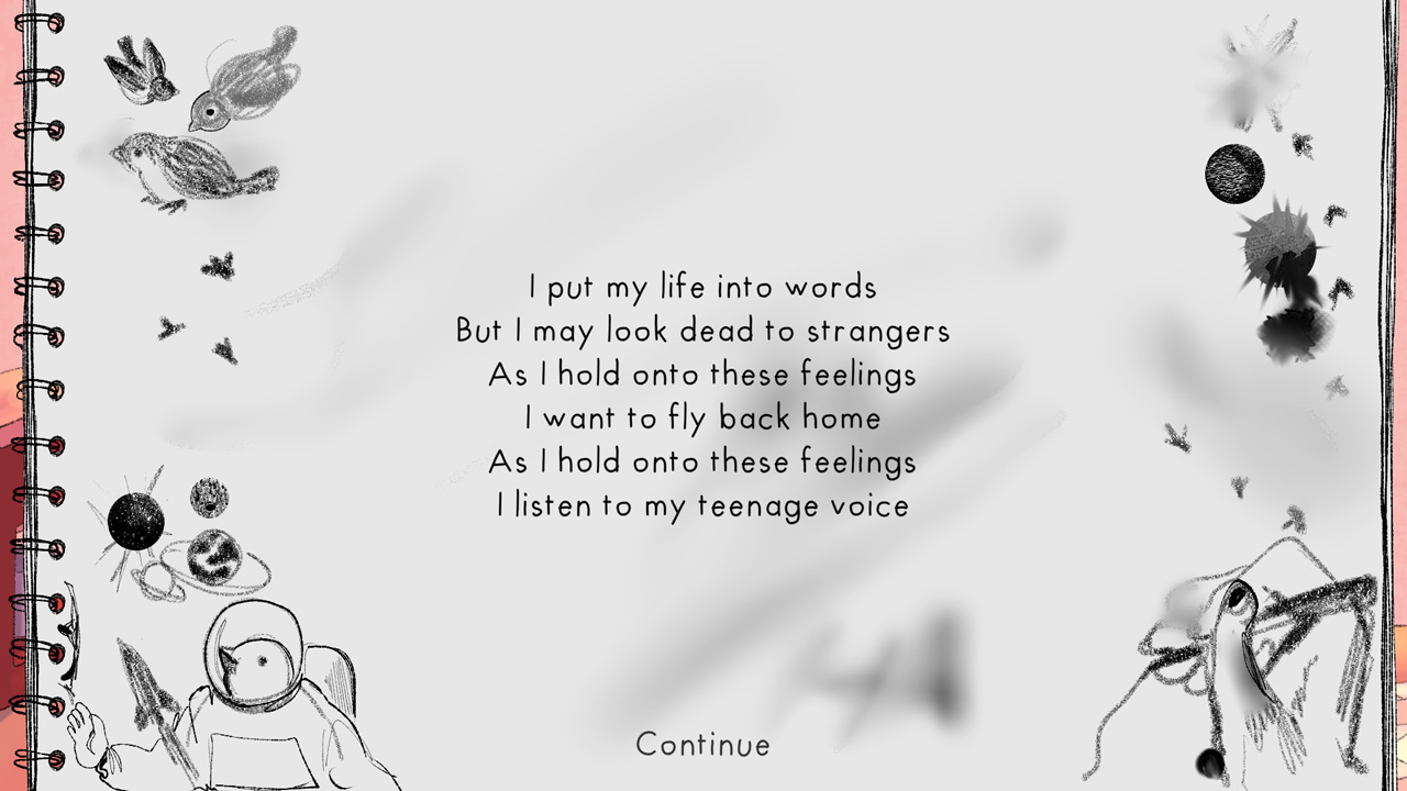 【美版】关于她的太阳素描本 A Sketchbook About Her Sun 英语_3