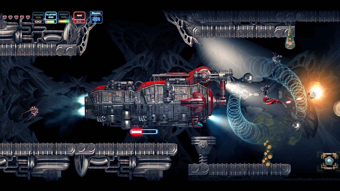 【美版】2D太空射击游戏 REMOTE LIFE 英语_5