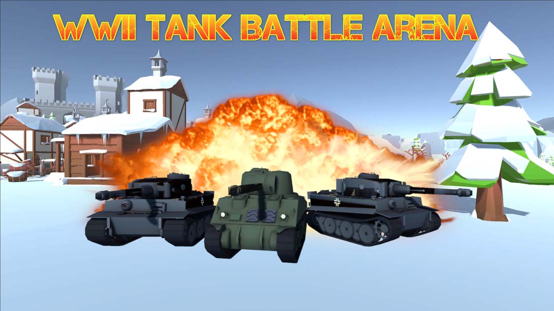 【美版】二战:坦克战役 WWII Tank Battle Arena 英语_0