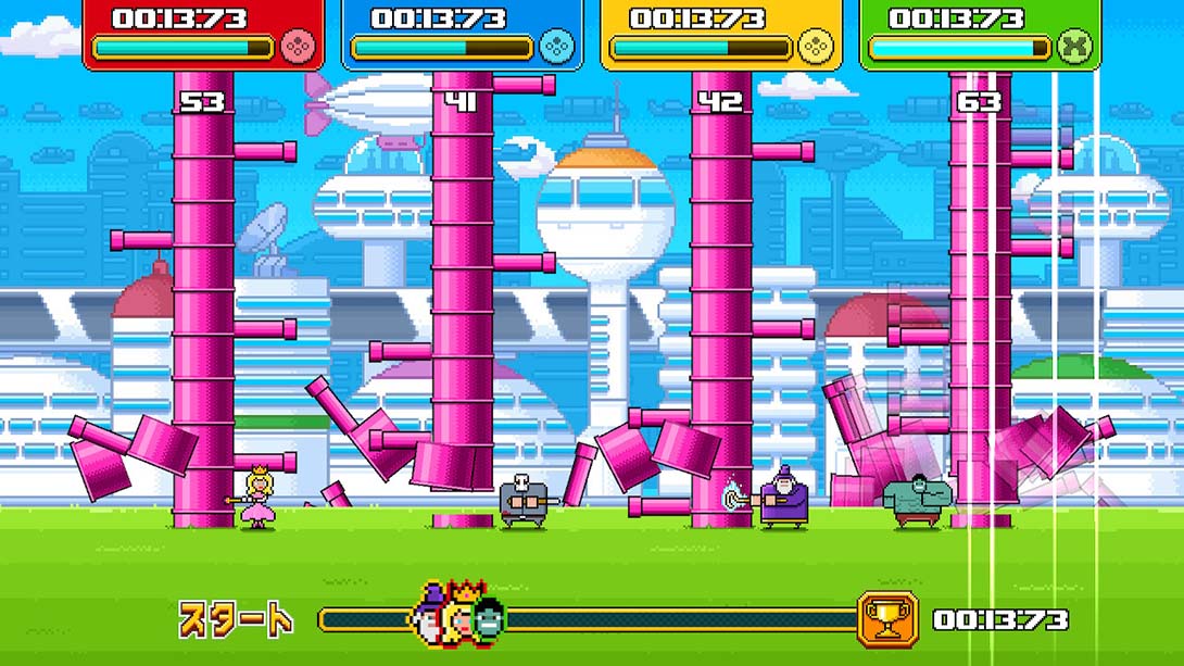 疯狂伐木工对战版 Timber man VS Edition 日语_2