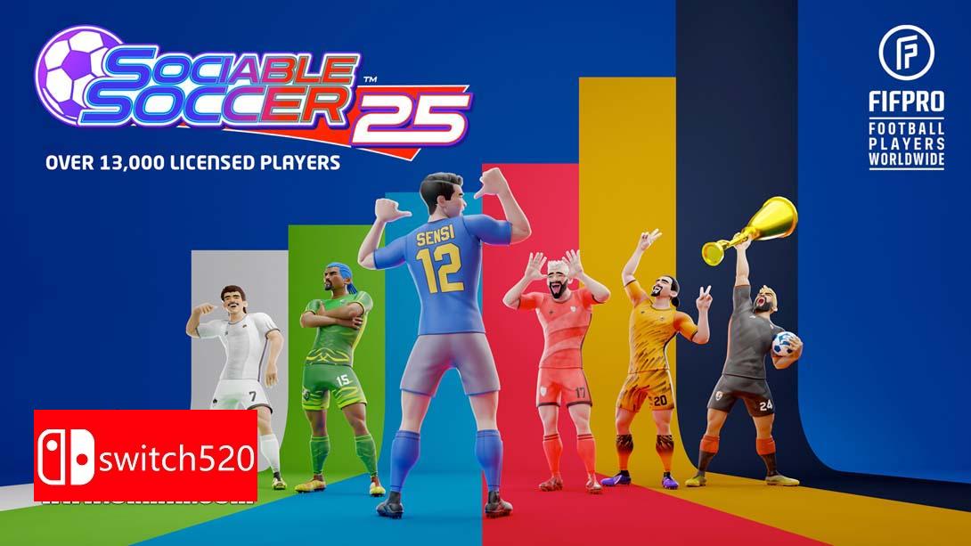 【美版】社交足球 25 .Sociable Soccer 25 中文_0