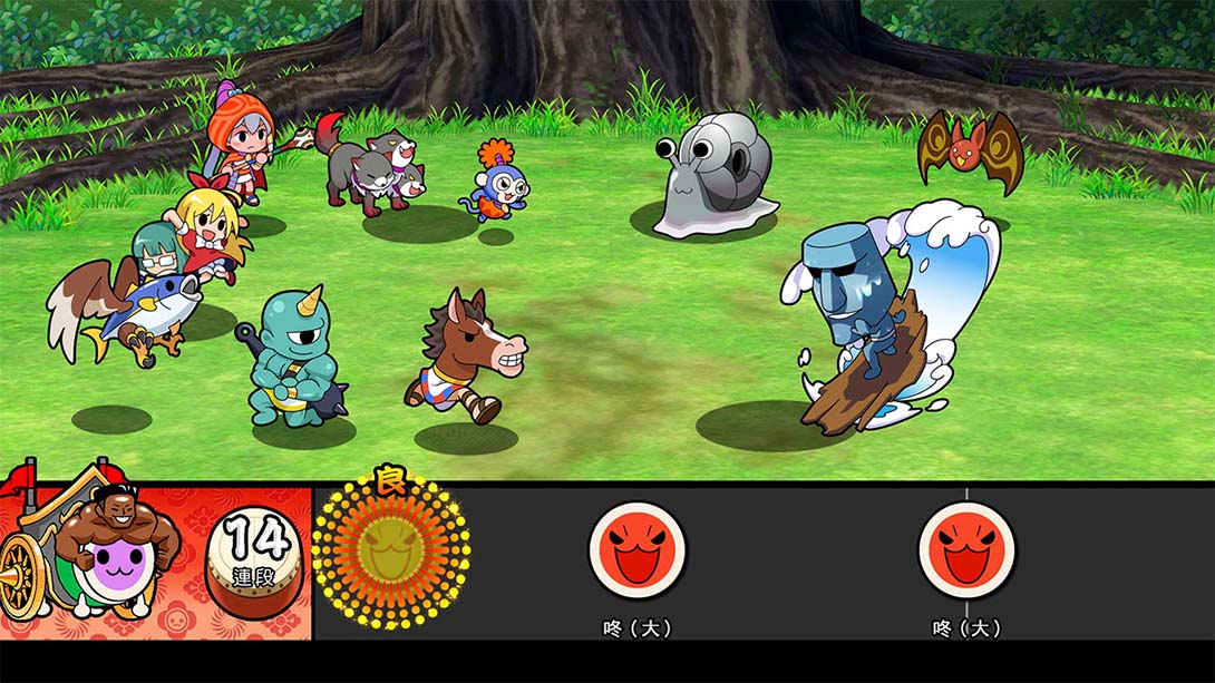 太鼓达人咚咔二合一大冒险 游戏截图1