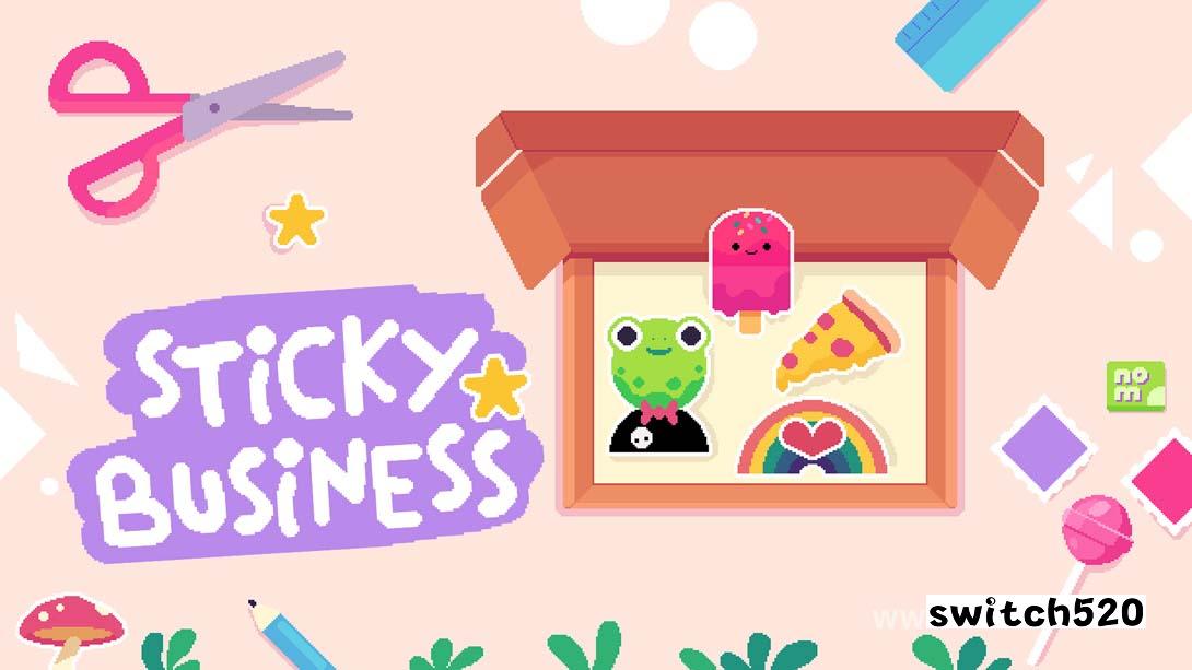 【美版】小小贴纸铺 .Sticky Business 中文_0