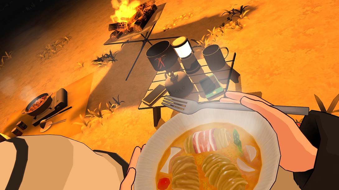 摇曳露营:山麓露营场篇Laid-Back Camp-Virtual-Fumoto Campsite 中文_4