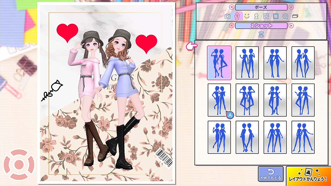 【日版】模特儿出道2 nicola MODEL Debut 2 #nicola 英语_3