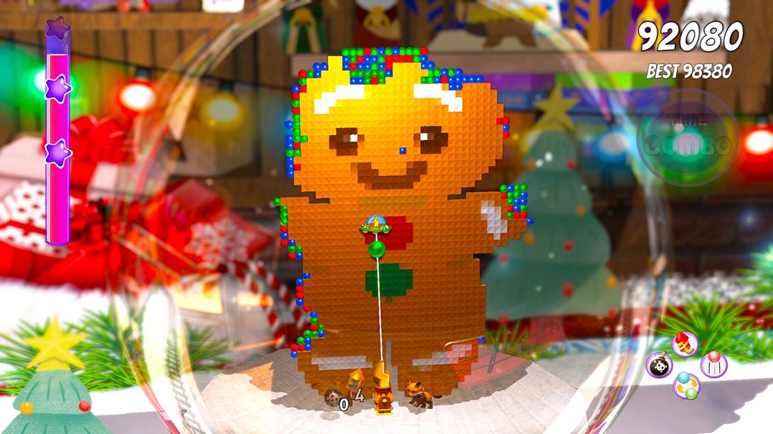 圣诞节雪球泡泡 Merry Christmas Snowball Bubble 英语_2