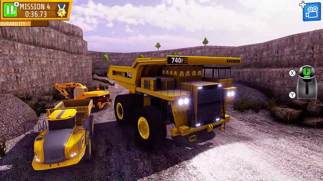 【美版】采石场卡车模拟器 Quarry Truck Simulator 英语_5