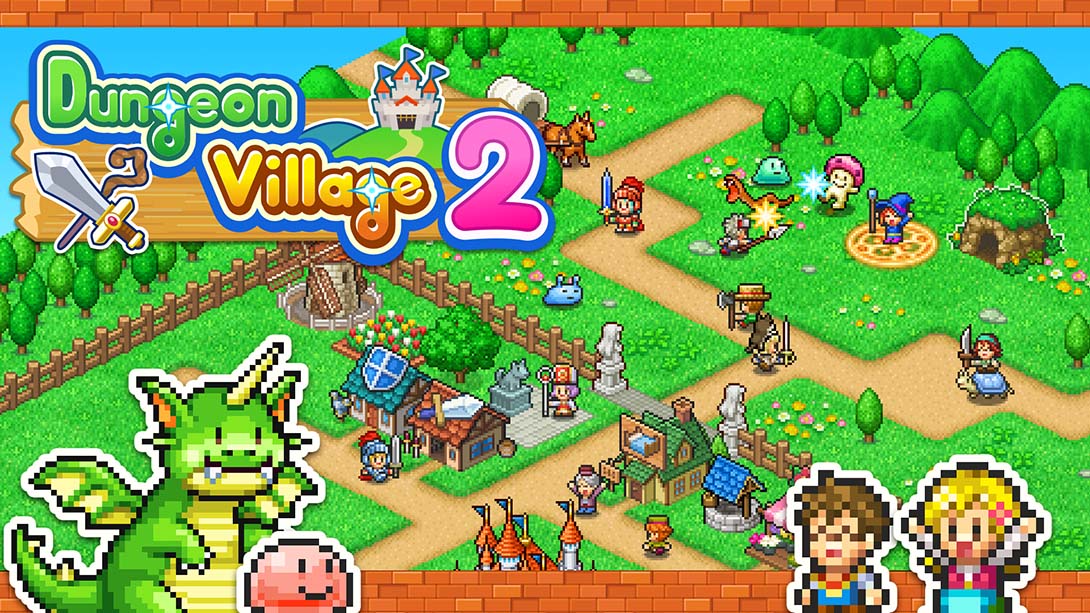 【美版】冒险村物语2 Dungeon Village 2 中文_0