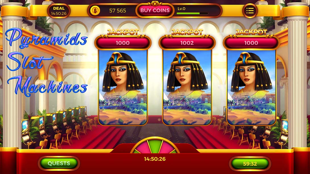金字塔老虎机 Pyramids Slot Machines 英语_0