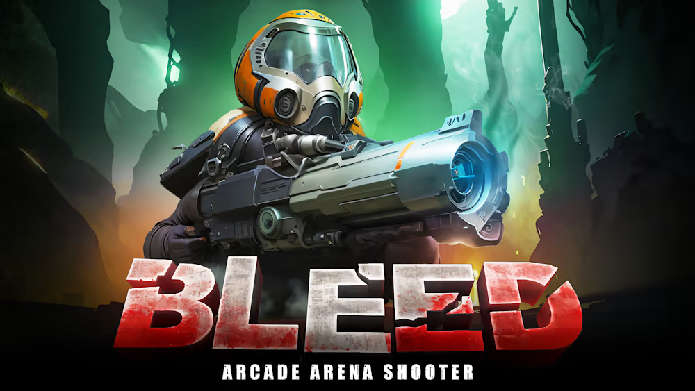 BLEED: 街机竞技场射击游戏截图1
