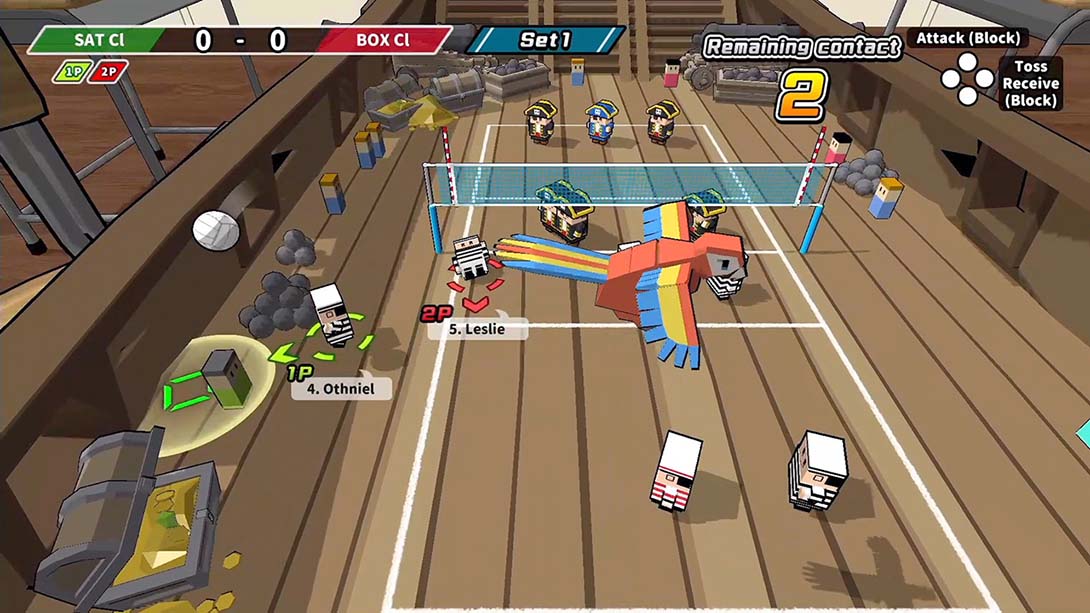 桌上排球游戏截图7