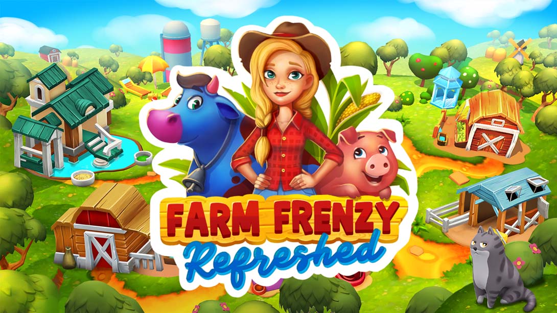 【美版】疯狂农场 刷新 .Farm Frenzy Refreshed 中文_0