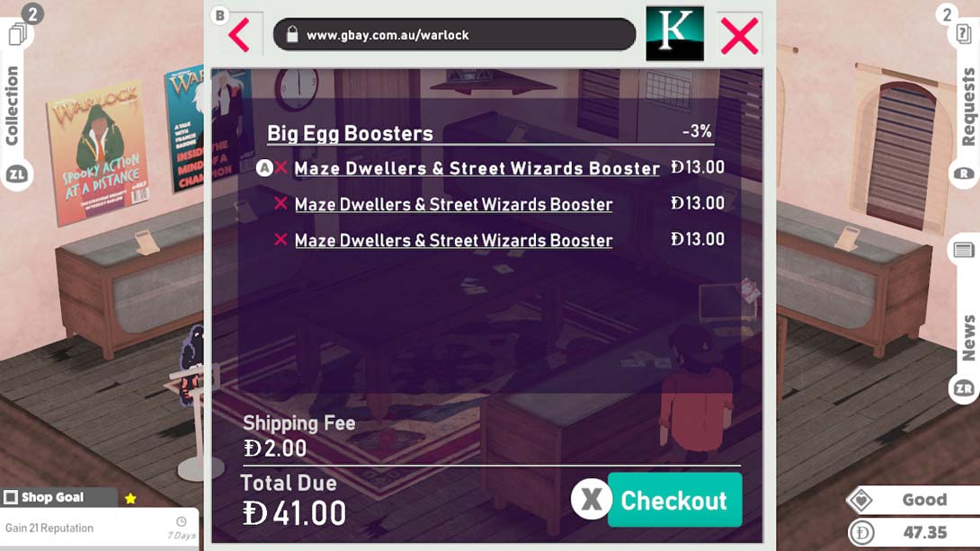 【美版】卡牌之王：牌店模拟器 .Kardboard Kings 中文_3