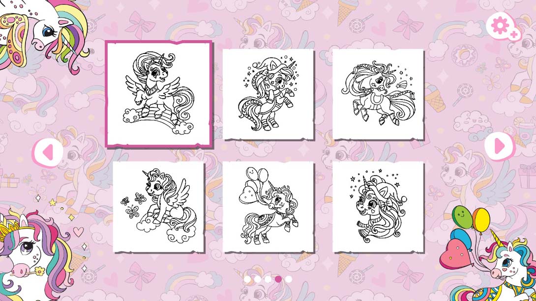 【美版】我可爱的独角兽涂色书 My Cute Unicorns - Coloring Book 中文_3