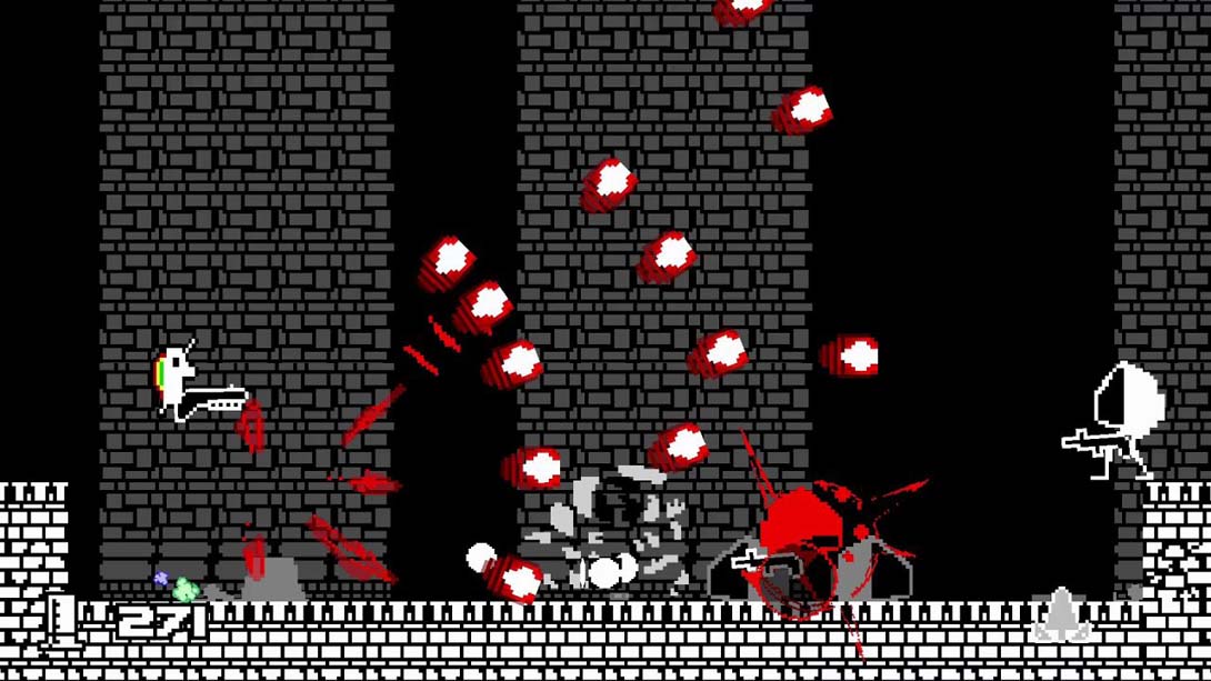 【美版】单色世界：1-bit 独角兽冒险 Unichrome: A 1-Bit Unicorn Adventure 英语_1