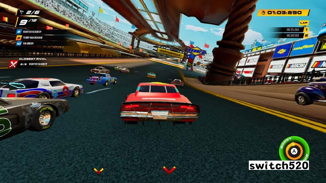 纳斯卡街机赛车金手指截图2