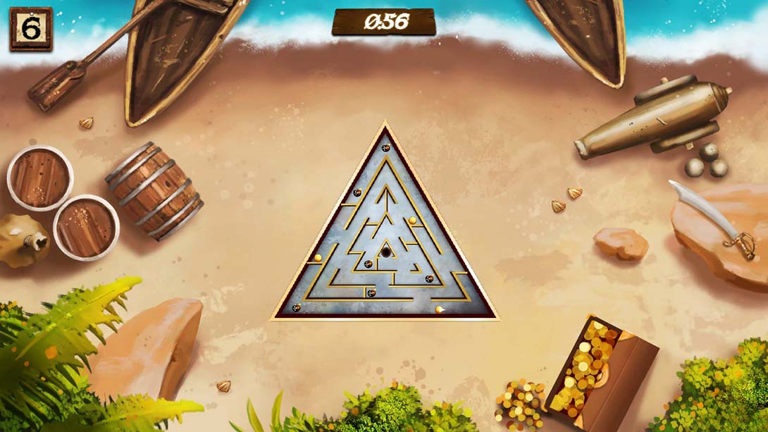 海盗宝藏：迷宫岛 Pirate Treasure: Island of Mazes 英语_3