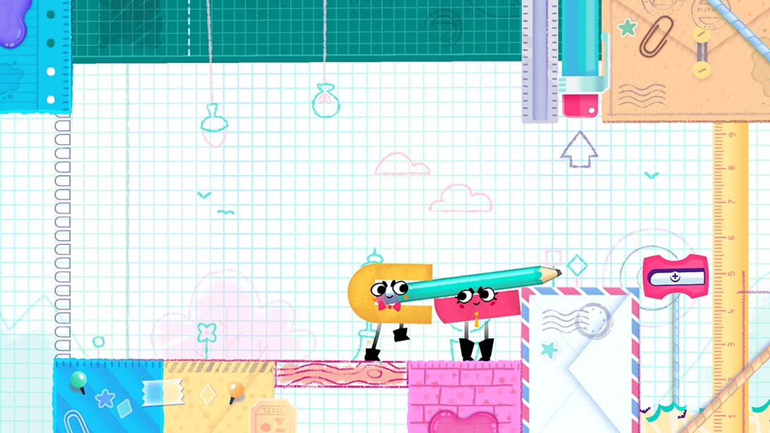 你裁我剪！斯尼帕 Snipperclips 中文_1