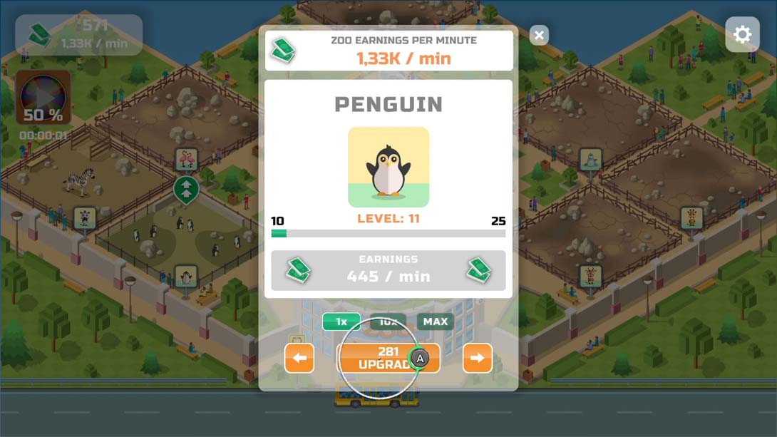 【美版】闲置动物园 Idle Zoo Park 英语_3