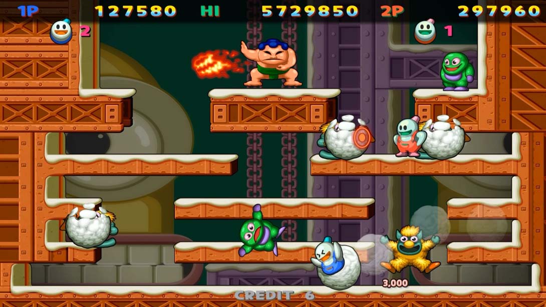 雪人兄弟特别版金手指截图5