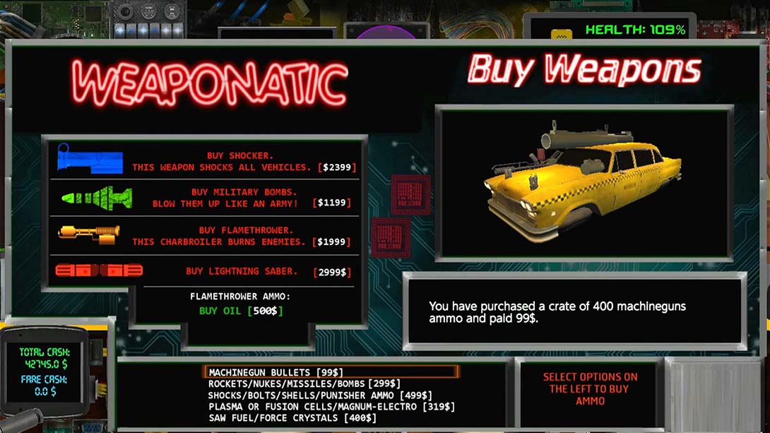 赛博出租车 Cyber Taxi 截图5