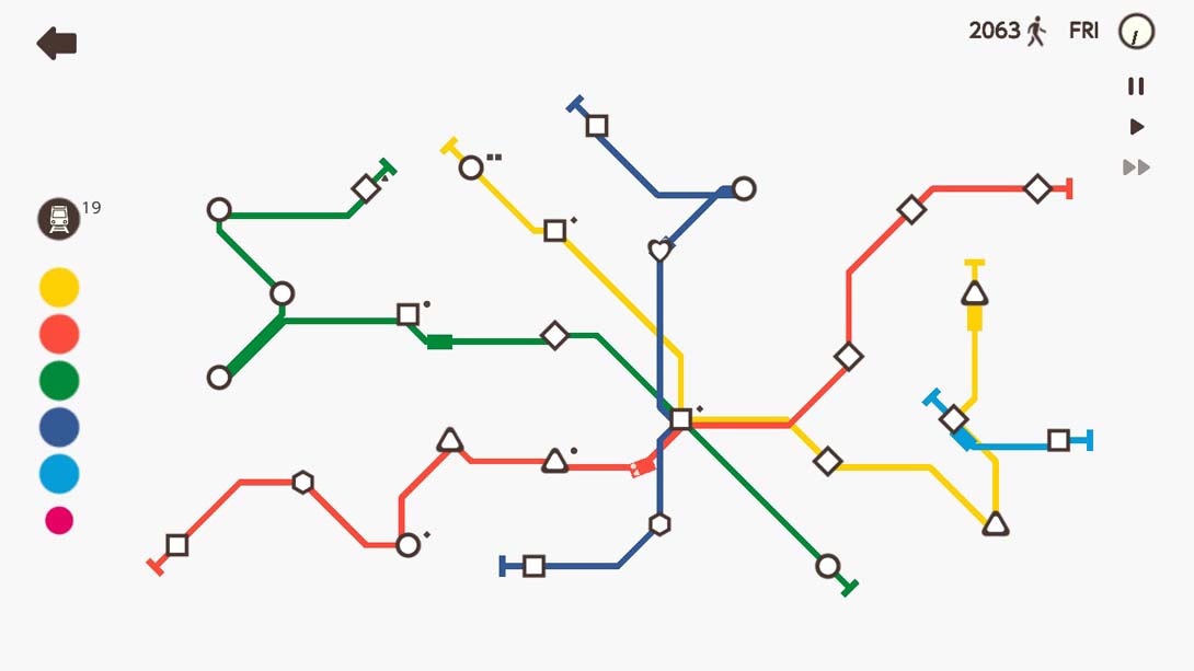 【美版】迷你地铁:地铁上的逻辑 Mini Subway: Logic on the metro line 英语_4
